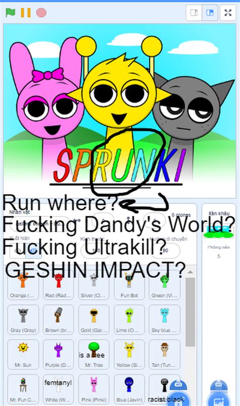 5 Sprunki Name Ideas