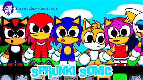 Sprunki Sonic Play Online Incredibox Sprunki Mod