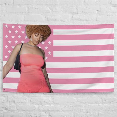 Stand For The Flag Ice Spice Pinkpantheress Usa Pink Girl Xo Sweater Ice And Spice America