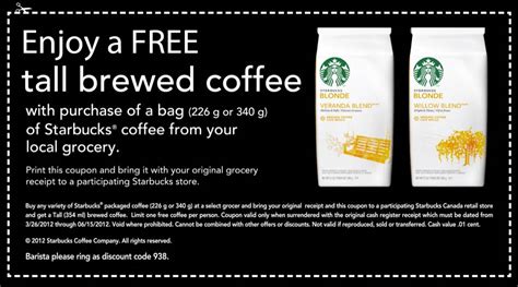 Starbucks Coffee Promo Code