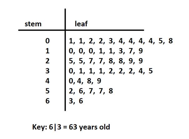 Stem And Leaf Plot