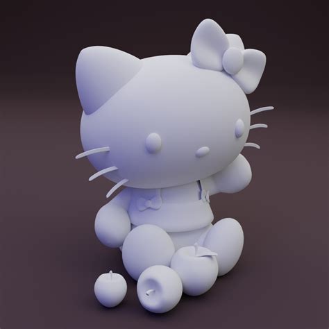 Stl File Hello Kitty Sprunki 3D Printer Design To Download Cults