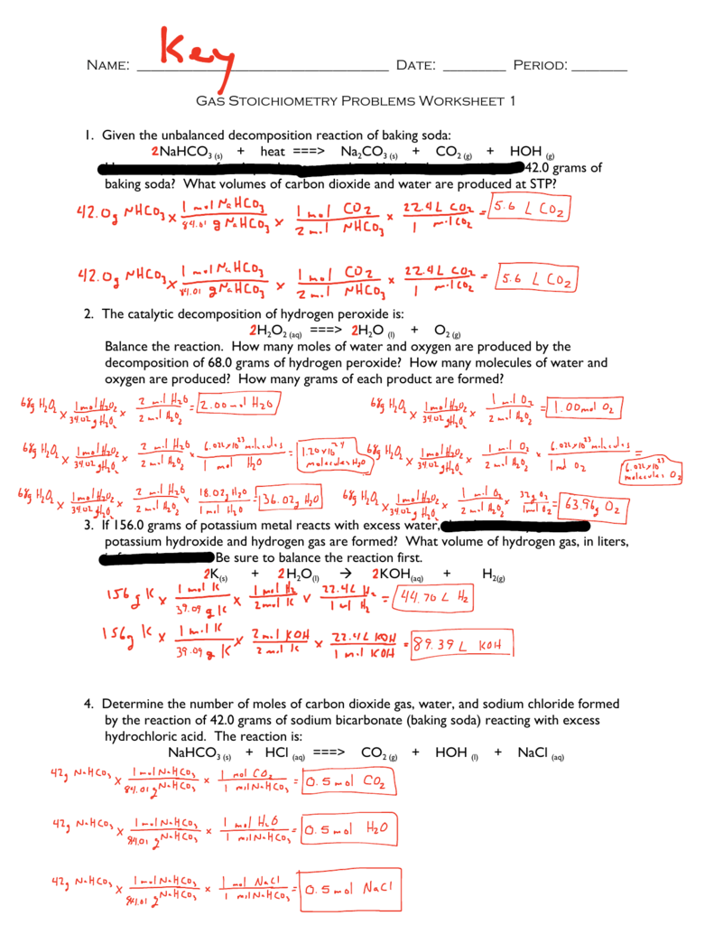 5 Steps to Master Stoichiometry: Worksheet Key Revealed