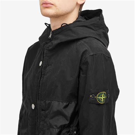 Stone Island David Tela Light Tc Jacket Black