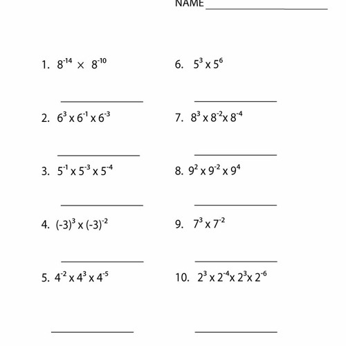 Stream Integer Exponents Worksheets 8Th Grade Answers From Sisqoswappu