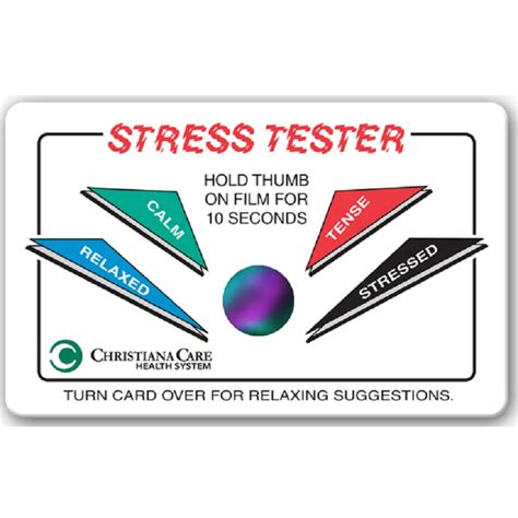 Stress Card