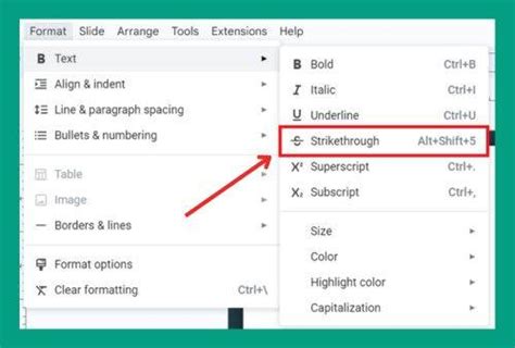 Strikethrough Text In Google Slides Easiest Way In 2024
