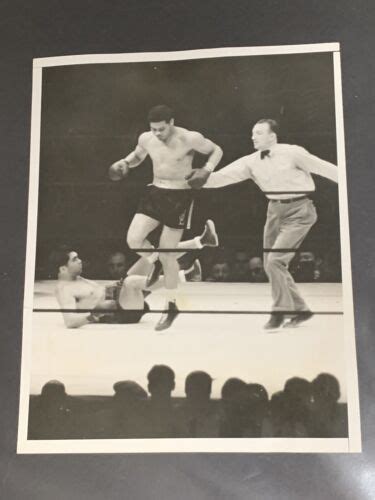 Stunningly Clean Original 1938 James J Braddock Type 1 Boxing Photo Ebay