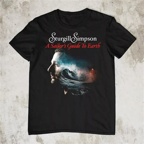 Sturgill Simpson A Sailors Guide To Earth Album Shirt Cotton Free Shipping Walmart Com