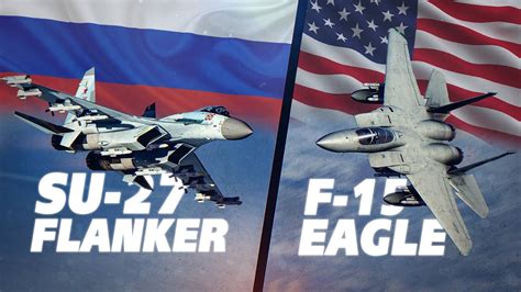 Su-27 vs F-15 Fighter Jets