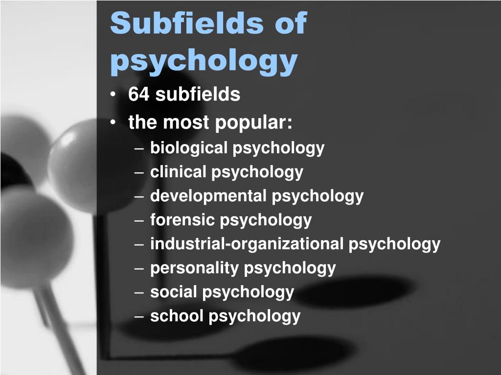 8 Subfields of Psychology: Quick Worksheet Guide