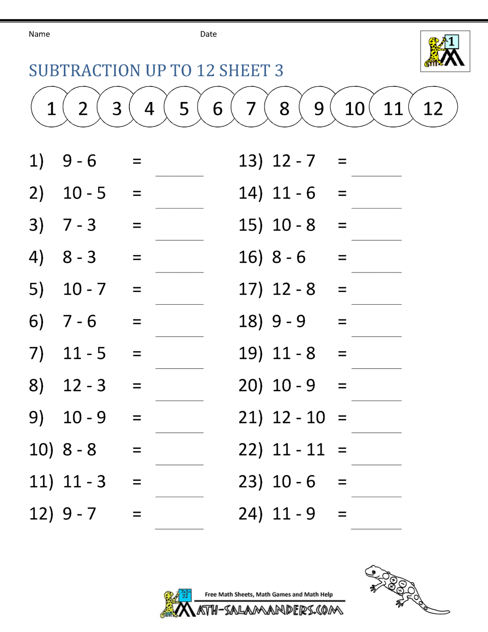 Subtraction 4 Worksheets Free Printable Worksheets Worksheetfun