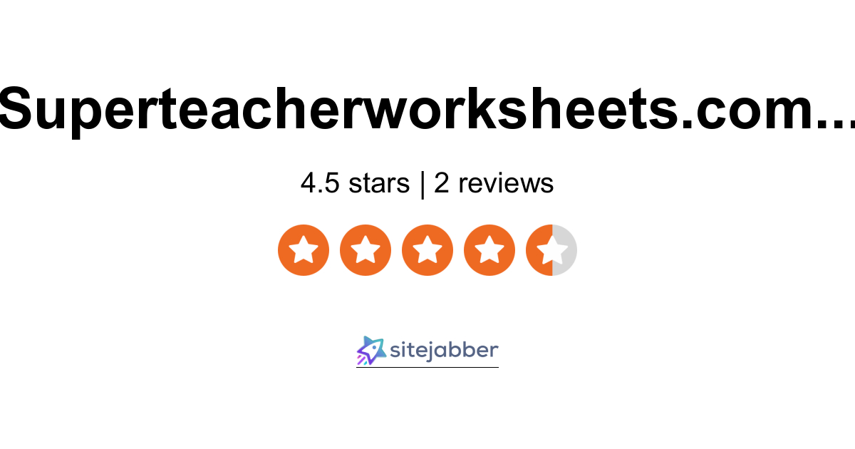 Super Teacher Worksheets Reviews 2 Reviews Of Superteacherworksheets Com