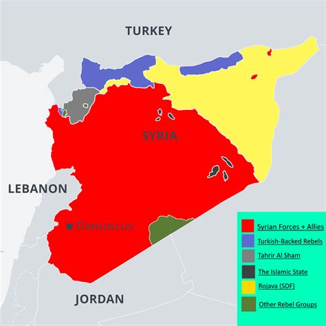 Syrian Civil War Map Amp Timeline February 2018 Political Geography Now