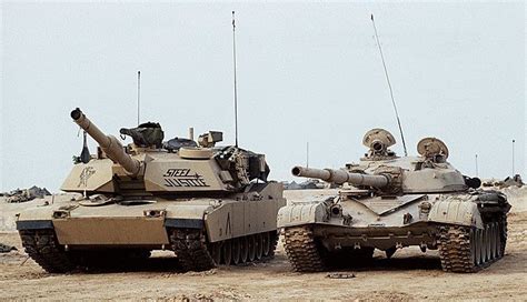 T72 vs M1 Abrams Tank Comparison