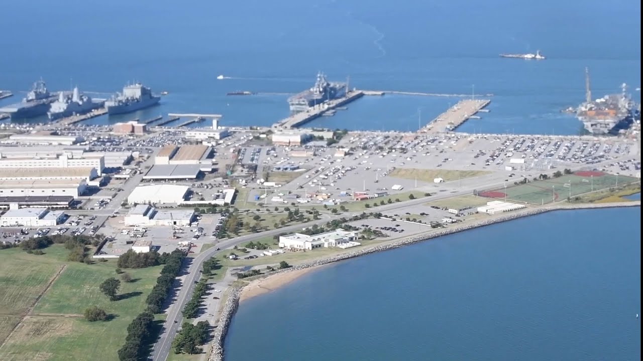 Take A Tour Of Norfolk Naval Station In Va Youtube