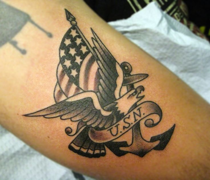 Tattoos By John Fryberger Navy Tattoos Naval Tattoos Us Navy Tattoos