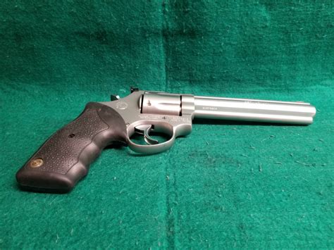 Taurus International Mfg Co Model 66 Stainless 7 Shot Double Action