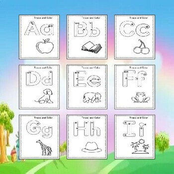 Teach Your Kids The Abcs With Printable Tracing And Coloring Pages