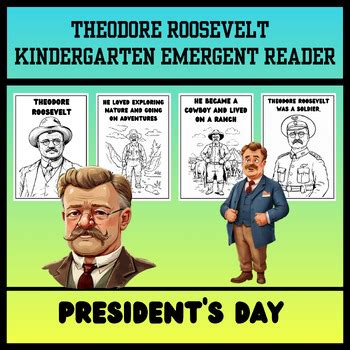 Teddy Roosevelt Kindergarten Tpt