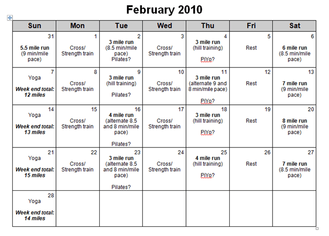 Ten Miler Training Plan Training Plan 10 Mile Training Plan Running Training Plan