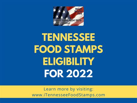 Tennessee Food Stamps Eligibility 2022 Guide Tennessee Food Stamps