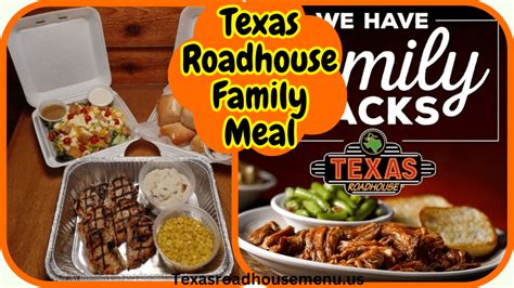 Texas Roadhouse Family Meals 2023 Texasroadhousemenu Us