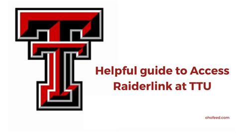 Texas Tech Raiderlink