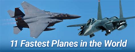 The 11 Fastest Planes In The World 11 Hasn T Been Produced Yet