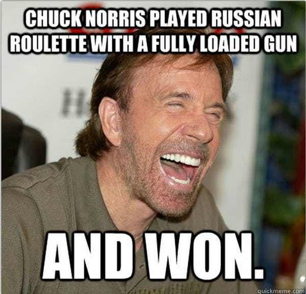 The 18 Funniest Chuck Norris Jokes Of All Time Chuck Norris Jokes Chuck Norris Facts Chuck