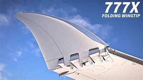 The Boeing 777X Folding Wingtip Explained Youtube