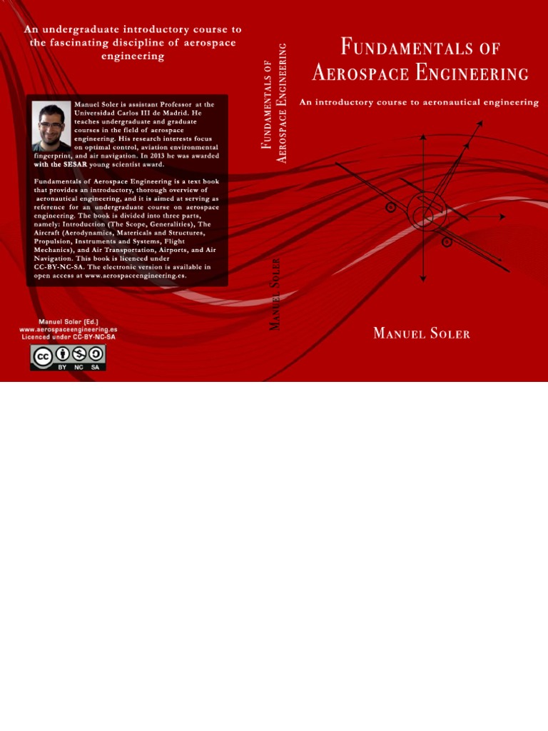 The Book Cover For Fundamentals Of Aerospace Engineering