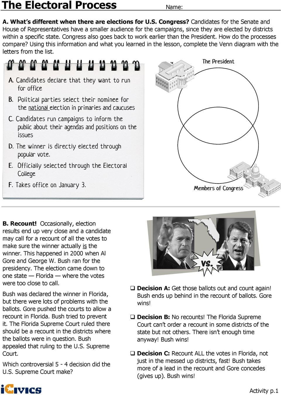 Electoral Process Worksheet Answers: Your Ultimate Guide