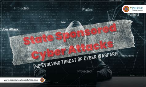 The Evolving Threat Of State Sponsored Cyber Attacks Precise Testing Solution Pvt Ltd