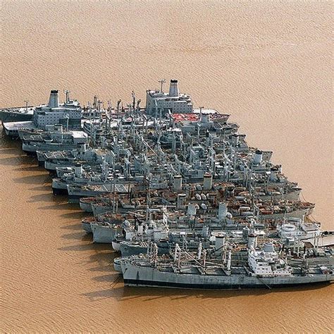 The Ghost Ships Of The National Defense Reserve Fleet Amusing Planet