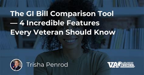 The Gi Bill Comparison Tool 4 Incredible Features Every Veteran Should Know