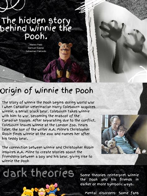 The Hidden Story Behind Winnie The Pooh Pdf Winnie The Pooh Mental Disorder