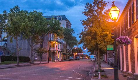 The Historic City Of Natchez In Mississippi Known For Its Rich Sunsets Vibrant Festivals