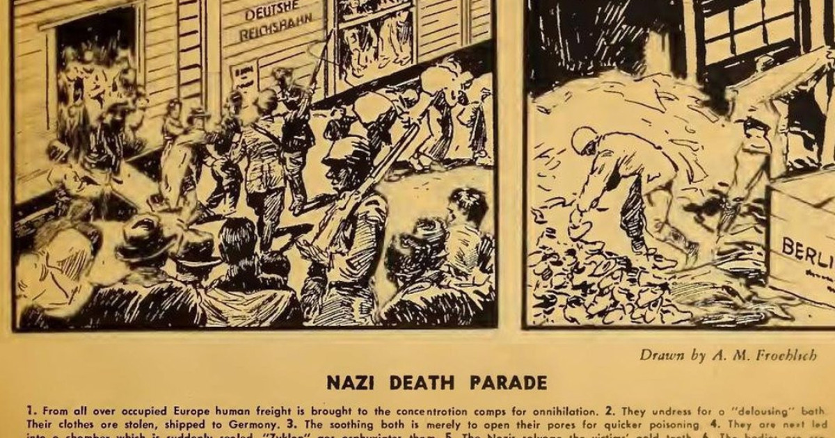 The Holocaust Era Comic That Brought Americans Into The Nazi Gas Chambers History