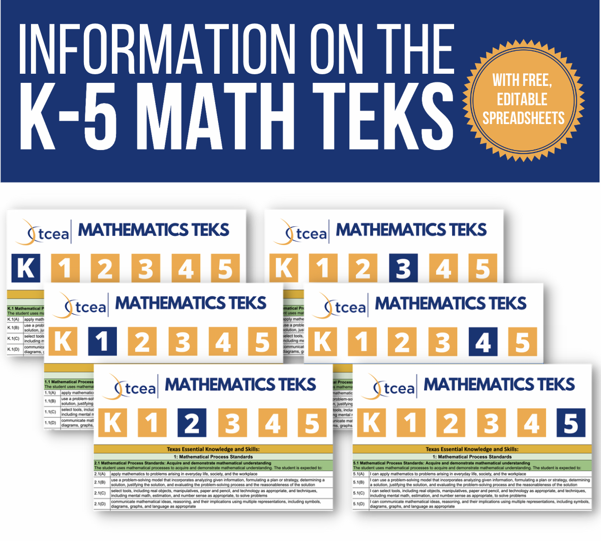 The K 5 Math Teks And Free Editable Spreadsheets Tcea Technotes Blog