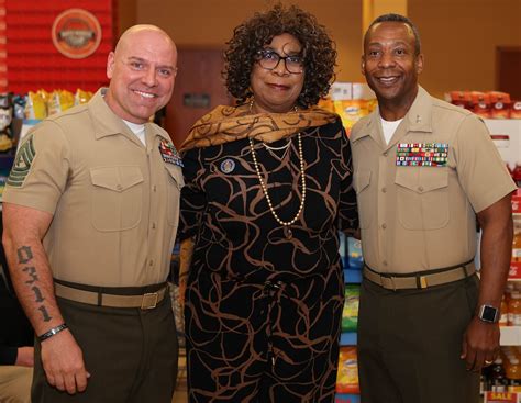 The Marine Corps Base Quantico Commissary Hosted A Commemoration Ceremony In Honor Of The