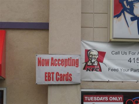 The Nice Nutritionist Really Taco Bell Kfc Accepts Food Stamps