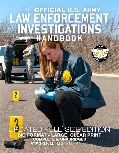 The Official Us Army Law Enforcement Investigations Handbook Updated Edition Carlile Media