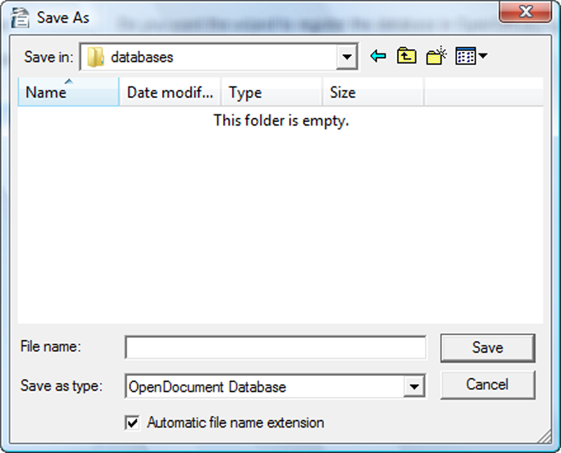 The Simplest Way To Make Databases In Openoffice Org