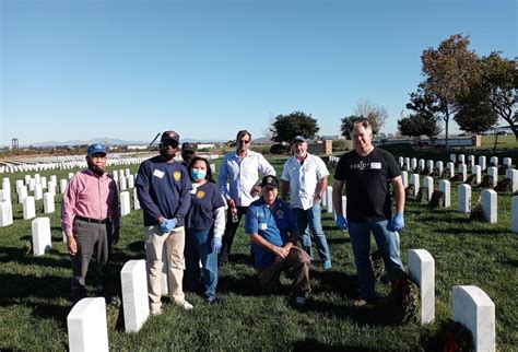 The Spirit Of The Season At Miramar National Cemetery San Diego Miramar Lions Club