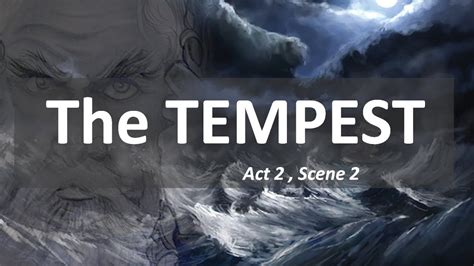 The Tempest Act 2 Scene 2 Youtube