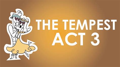 The Tempest Act 3 Summary