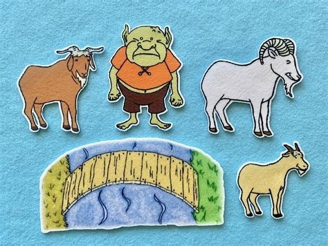 The Three Billy Goats Gruff Printable Story