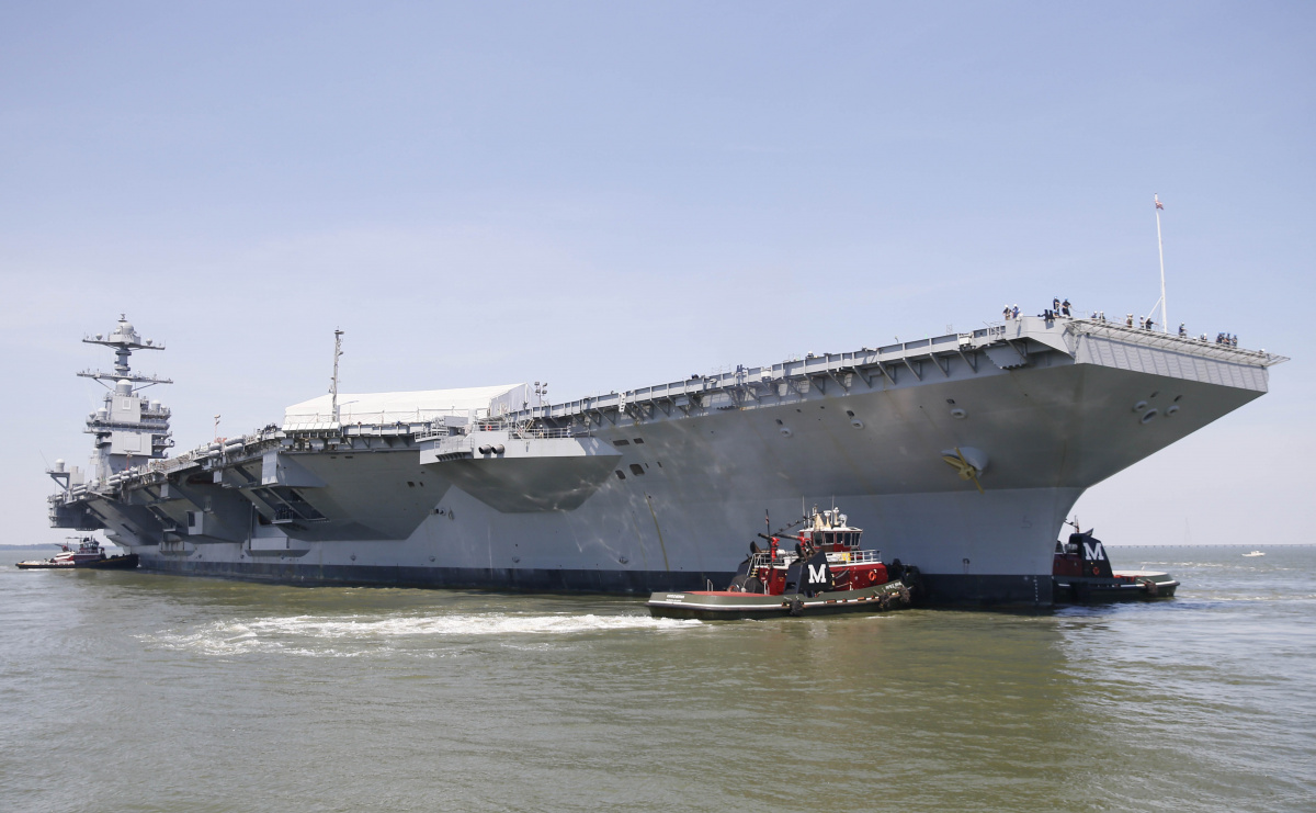 The U S Navy S Most Powerful Aircraft Carrier Just Showed Off Some New