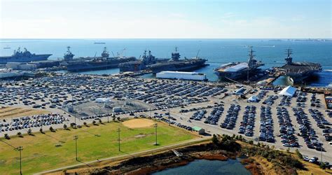 The World S Largest Naval Station Is Packed Tight For Christmas 9